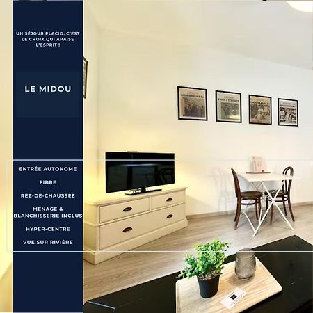 Le Midou - Central - Calme - Vue Sur Riviere - Fibre Mont-de-Marsan Luaran gambar